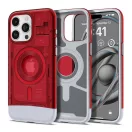 Spigen Classic C1 MagFit Apple iPhone 15 Pro tok, MagSafe, piros