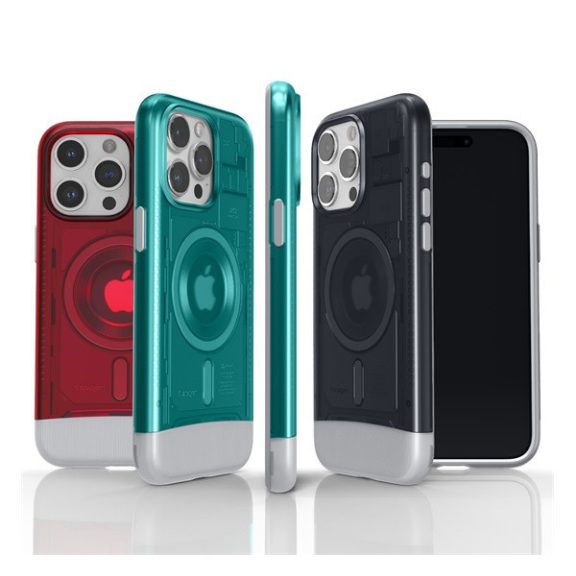 Spigen Classic C1 MagFit Apple iPhone 15 Pro tok, MagSafe, kék