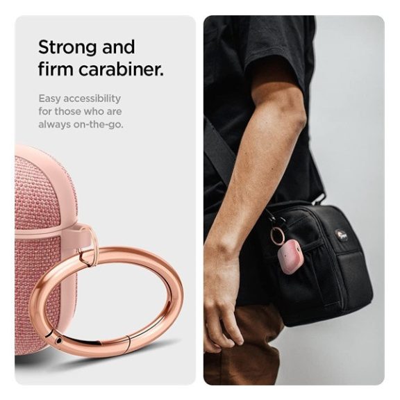Spigen Urban Fit Apple AirPods (3. gen) tok, rozéarany