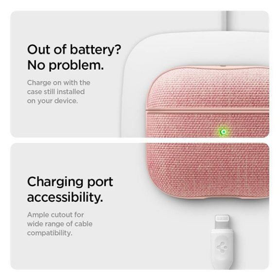 Spigen Urban Fit Apple AirPods (3. gen) tok, rozéarany