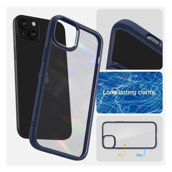 Spigen Ultra Hybrid Apple iPhone 15, sötétkék