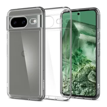   Spigen Ultra Hybrid Google Pixel 8 tok, Crystal Clear, átlátszó