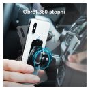 Spigen QS24 mágneses univerzális autós tartó, fekete