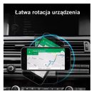 Spigen QS24 mágneses univerzális autós tartó, fekete