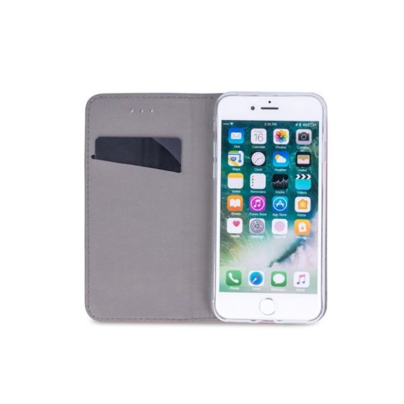 Magnet Xiaomi 14 mágneses flip tok, piros