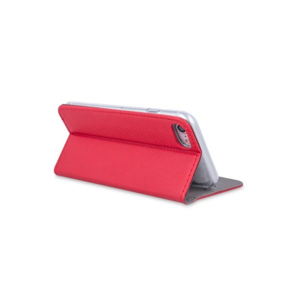 Magnet Xiaomi 14 mágneses flip tok, piros