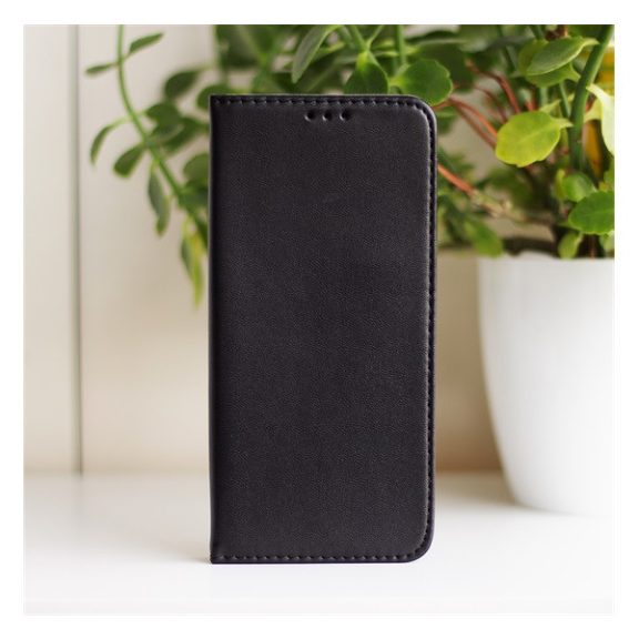 Magnet Xiaomi 14 mágneses flip tok, fekete