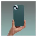 Matt szilikon Samsung Galaxy A35 5G tok, zöld