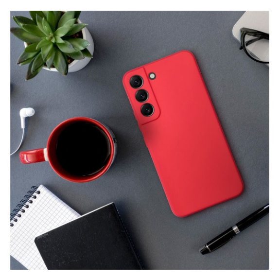 Forcell Soft szilikon tok Samsung Galaxy A35 5G, piros