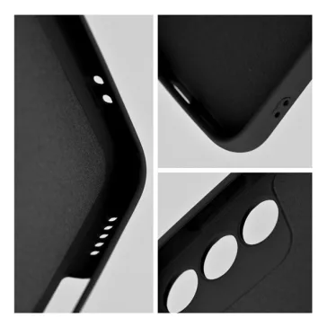 Forcell Silicone Samsung Galaxy A35 5G szilikon tok, fekete