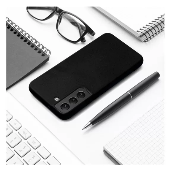 Forcell Silicone Samsung Galaxy A35 5G szilikon tok, fekete