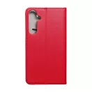 Magnet Samsung Galaxy A55 mágneses flip tok, piros