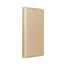 Magnet Samsung Galaxy A55 mágneses flip tok, arany