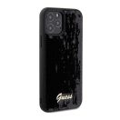 Guess Sequin Script Logo iPhone 12/12 Pro tok, fekete
