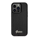 Guess Sequin Script Logo iPhone 14 Pro Max tok, fekete