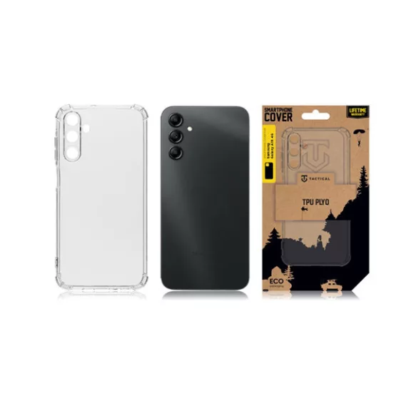 Tactical Plyo Samsung Galaxy A15 4G szilikon tok, átlátszó