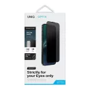 Uniq Optix Privacy Apple iPhone 15 Pro Max tempered glass kijelzővédő üvegfólia