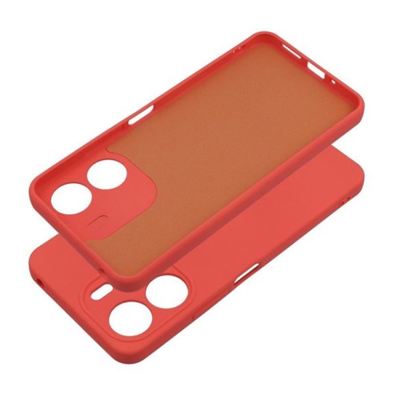 Forcell Silicone Xiaomi redmi 13C szilikon tok, barack