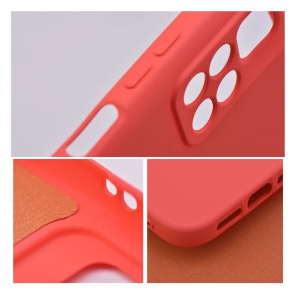 Forcell Silicone Xiaomi redmi 13C szilikon tok, barack