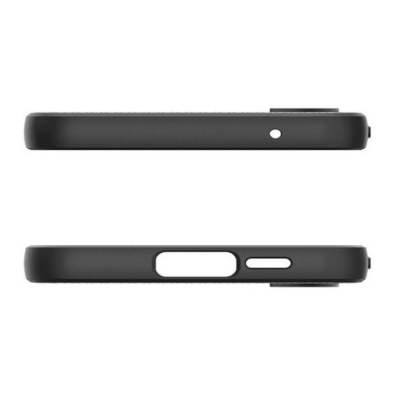 Spigen Liquid Air Samsung Galaxy A55 5G tok, Matte Black, fekete ACS07526