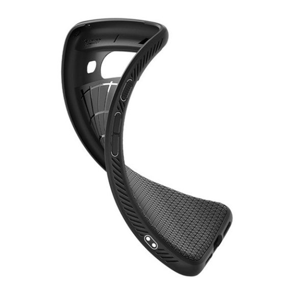 Spigen Liquid Air Google Pixel 8 tok, Matte Black, fekete ACS06274