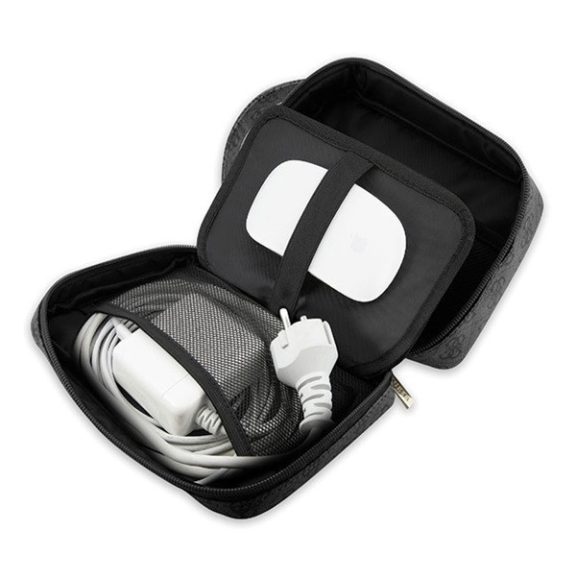 Guess 4G Printed Stripes GUHBP4RPSK rendszerező táska, fekete