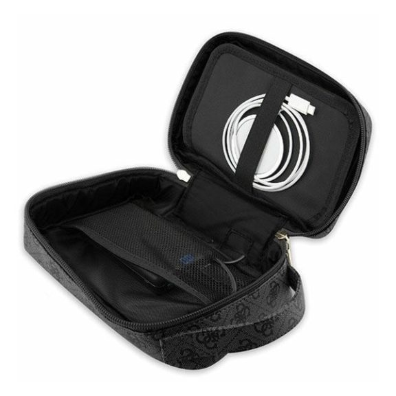 Guess 4G Printed Stripes GUHBP4RPSK rendszerező táska, fekete