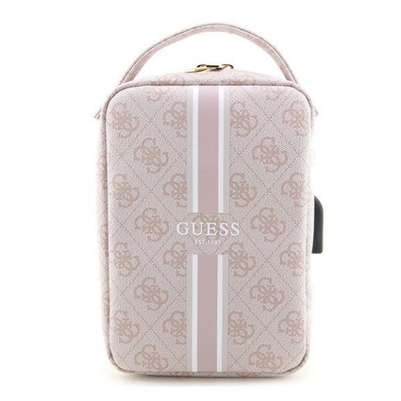 Guess 4G Printed Stripes GUHBP4RPSP rendszerező táska, rózsaszín