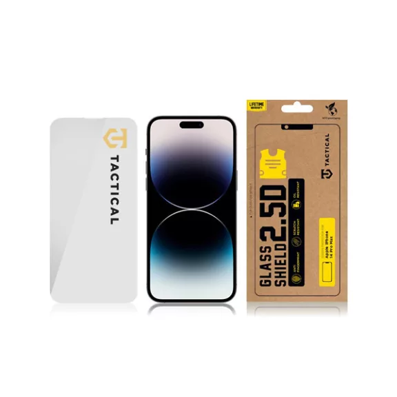 Tactical Glass Shield 2.5D Apple iPhone 14 Pro Max kijelzővédő üvegfólia, átlátszó