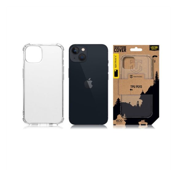 Tactical TPU Plyo Apple iPhone 13 hátlap tok, átlátszó