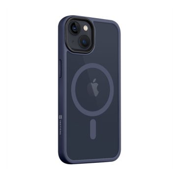   Tactical MagForce Hyperstealth Apple iPhone 13 Magsafe hátlap tok, áttetsző/sötétkék