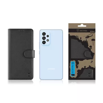   Tactical Field Notes Samsung Galaxy A53 5G flip/oldalra nyíló tok, fekete