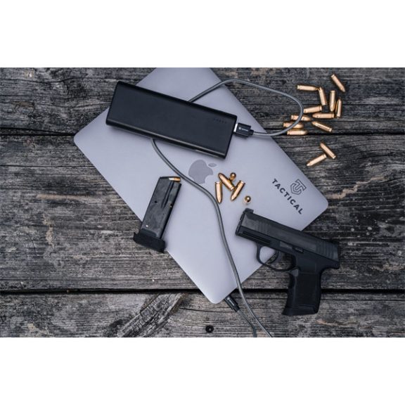 Tactical Fast Rope Kevlar USB / USB-C töltő- és adatkábel, 2m, szürke