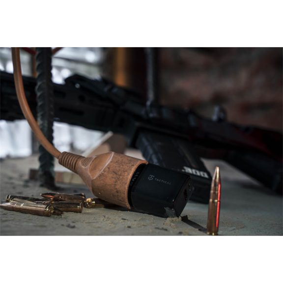 Tactical Base Plug Dual gyorstöltő adapter USB-A+ USB-C, 20W, fekete