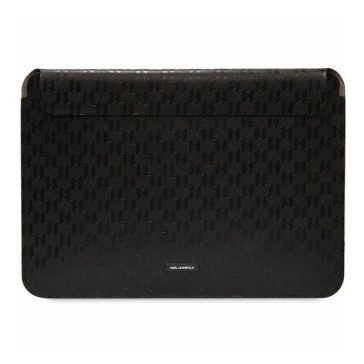   Karl Lagerfeld Sleeve Saffiano Plaque KLCS14SAKLHPK 14" laptop tok, fekete