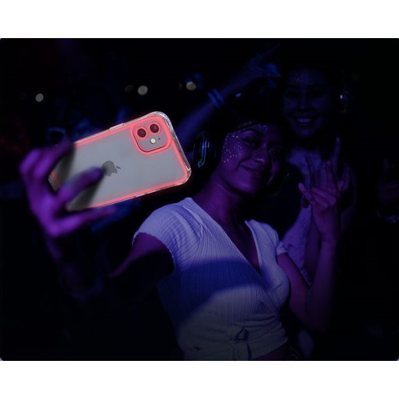 Apple iPhone 11 foszforeszkáló / sötétben világító szilikon tok, zöld