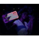 Apple iPhone 15 foszforeszkáló / sötétben világító szilikon tok, sárga