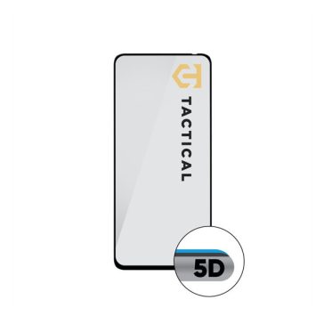   Tactical Glass Shield 5D Motorola G04 kijelzővédő üvegfólia, fekete