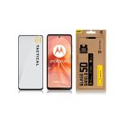 Tactical Glass Shield 5D Motorola G04 kijelzővédő üvegfólia, fekete