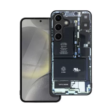 Tech Samsung A35 szilikon hátlap tok, fekete