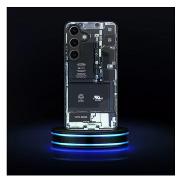 Tech Samsung A05S szilikon hátlap tok, fekete