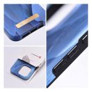 Forcell F-Protect Mirage Apple iPhone 15 Pro Magsafe kompatibilis hátlap tok, madártoll minta, kék