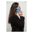 Forcell F-Protect Mirage Apple iPhone 15 Pro Magsafe kompatibilis hátlap tok, madártoll minta, kék