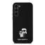 Karl Lagerfeld Karl&Choupette Metal Pin Samsung Galaxy A35 hátlap tok, fekete, KLHCSA35SMHKCNPK