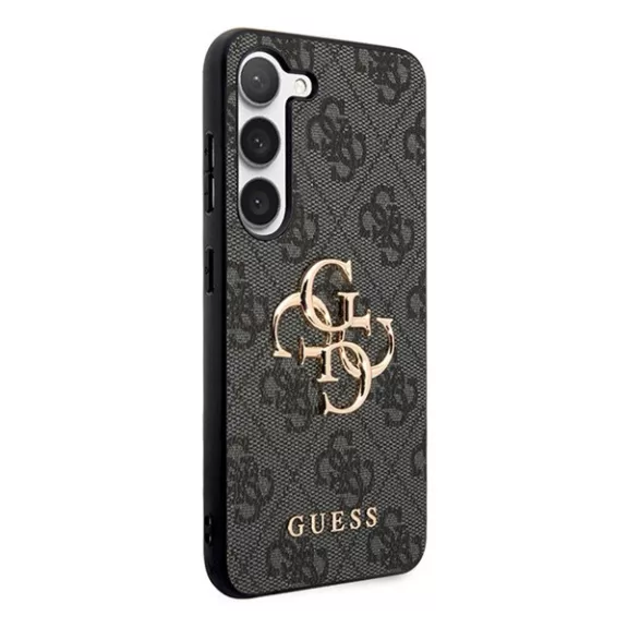 Guess 4G Big Metal Logo Samsung Galaxy A35 hátlap tok, fekete, GUHCSA354GMGGR