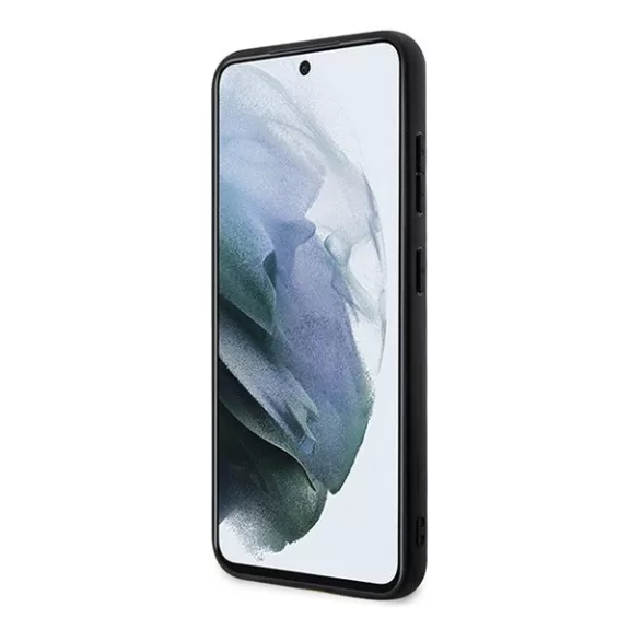 Guess 4G Big Metal Logo Samsung Galaxy A35 hátlap tok, fekete, GUHCSA354GMGGR