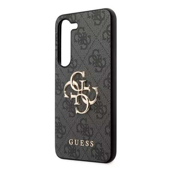 Guess 4G Big Metal Logo Samsung Galaxy A35 hátlap tok, fekete, GUHCSA354GMGGR
