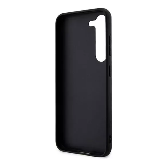 Guess 4G Big Metal Logo Samsung Galaxy A35 hátlap tok, fekete, GUHCSA354GMGGR