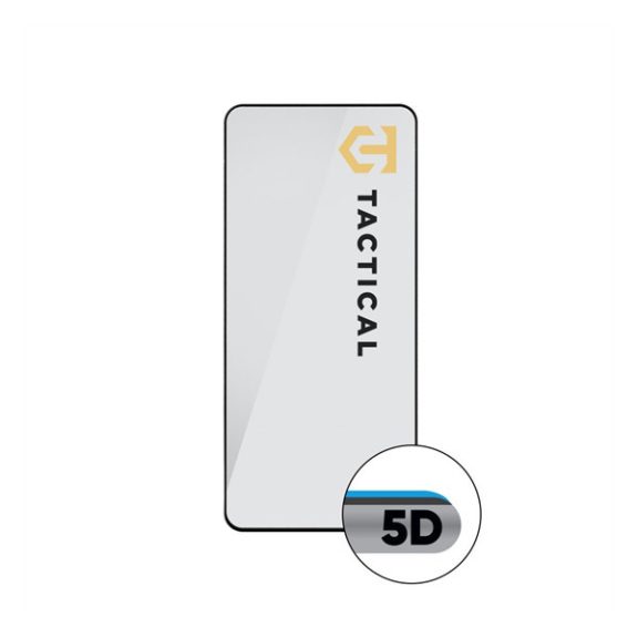 Tactical Glass Shield 5D Xiaomi Redmi Note 13 Pro 4G/5G / Poco X6 5G kijelzővédő üvegfólia, fekete