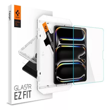   Spigen Glas.tR EZ Fit iPad Pro 13" (2024 / 2025) tempered glass kijelzővédő fólia felhelyező kerettel